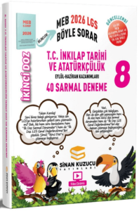 2026 8. Sınıf LGS T.C. İnkılap Tarihi ve Atatürkçülük İkinci Doz 40 Sarmal Deneme