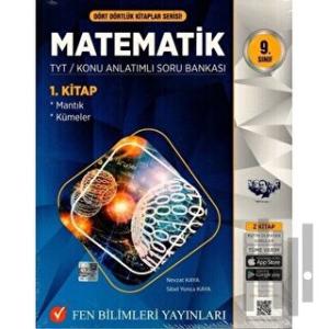 2021 9. Sınıf Dört Dörtlük Kitaplar Serisi Matematik TYT Konu Anlatımlı Soru Bankası (3 Kitap Set)