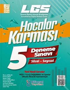 2022 LGS Hocalar Karması Sözel Sayısal 5 Deneme Sınavı