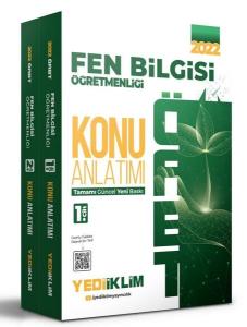 2022 ÖABT Fen Bilgisi Öğretmenliği Konu Anlatımlı Modüler Set - 2 Cilt Takım