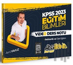 2023 KPSS Eğitim Bilimleri Rehberlik ve Özel Eğitim Video Ders Notları