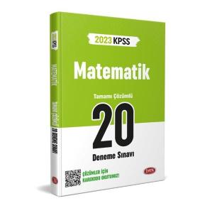 2023 KPSS Matematik Tamamı Çözümlü 20 Deneme Sınavı