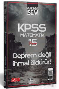 2024 Farkında İsem KPSS Aşina Matematik 15 Deneme