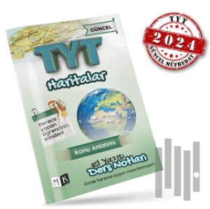 2024 TYT Haritalar El Yazısı Ders Notları Kitabı