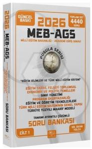 2026 MEB - AGS Eğitim Bilimleri Eğitim Temelleri - Sınıf Yönetimi - Öğretim Teknolojileri - Maarif Modeli Soru Bankası Çözümlü Pusula Serisi