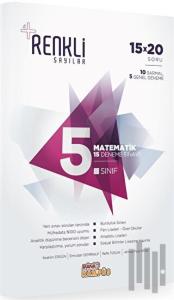 5. Sınıf Matematik 15 Deneme Sınavı - Renkli Sayılar