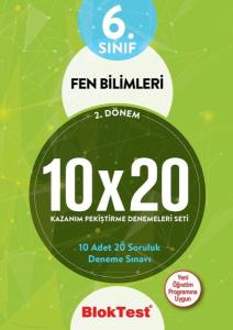 6.Sınıf 2. Dönem Fen Bilimleri Kazanım Pekiştirme Denemeleri Seti