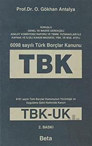 6098 Sayılı Türk Borçlar Kanunu (TBK) (Ciltli)