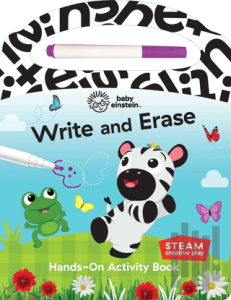 Baby Einstein: Write and Erase Hands-On Activity Book (Ciltli)