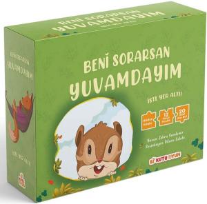 Beni Sorarsan Yuvamdayım - İşte Yer Altı! (Kitap ve Yapboz Seti)
