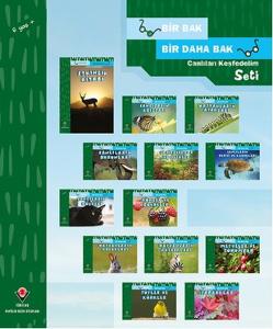 Bir Bak Bir Daha Bak - Canlıları Keşfedelim Seti - 13 Kitap Takım