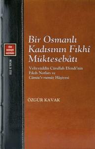 Bir Osmanlı Kadısının Fıkhi Müktesebatı: Veliyyüddin Carullah Efendi'nin Fıkıh Notları ve Camiü'r-ru