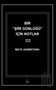 Bir Şiir Günlüğü için Notlar III