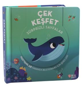 Çek Keşfet - Hayvanlar - Sürprizli Sayfalar (Ciltli)