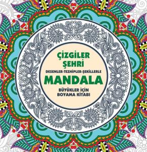 Çizgiler Şehri - Mandala (Büyükler İçin Boyama)