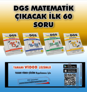 DGS Matematik İlk 60 Soru Garanti Seti 4'lü