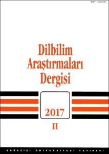 Dilbilim Araştırmaları Dergisi 2017-2