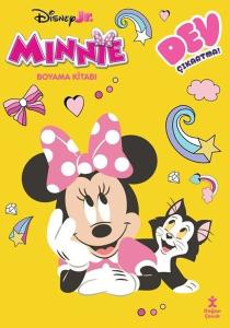 Disney Minnie - Dev Çıkartmalı Boyama Kitabı