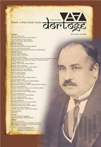Dörtöğe Felsefe ve Bilim Tarihi Yazıları Hakemli Dergisi Yıl: 12 Sayı: 23