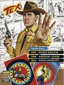 Efsanevi Tex Maceraları Sayı: 9 Apaçi Kalesi - Kristal Fetiş - Ateş Mızrağı