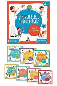 Etkinliklerle Değerlerimiz Serisi Seti - 8 Kitap Takım