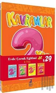 Evde Çocuk Eğitimi Seti 2 Yaş (4 Kitap Takım)