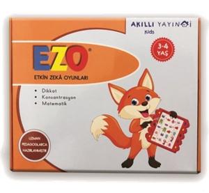 EZO-Etkin Zeka Oyunları Dikkat-Konsantrasyon-Matematik 3-4 Yaş