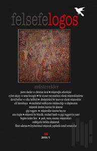 Felsefelogos Sayı: 68 2018/1