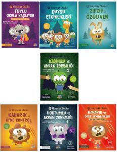 Hayvan Okulu Serisi Çocuğum Öğreniyor Seti - 7 Kitap Takım