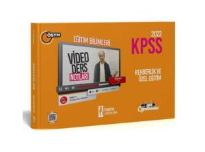 İsem Yayıncılık 2022 KPSS Eğitim Bilimleri Rehberlik ve Özel Eğitim Video Ders Notu