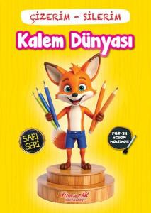 Kalem Dünyası: Çizerim - Silerim - Sarı Seri