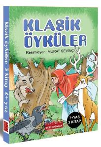 Klasik Öyküler Resimli Okumayı Öğrendim Serisi Seti - 3 Kitap Takım