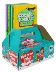 Küçük Kalplere Dini Bilgiler Serisi Seti - 4 Kitap Takım - Kutulu