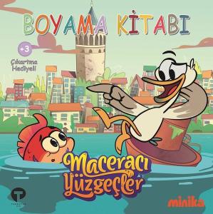 Maceracı Yüzgeçler Boyama Kitabı 3 (Ciltli)