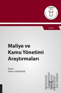 Maliye ve Kamu Yönetimi Araştırmaları (AYBAK 2019 Eylül)