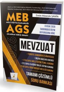 MEB - AGS Hazırlık Mevzuat Tamamı Çözümlü Soru Bankası