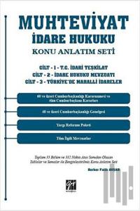 Muhteviyat İdare Hukuku Konu Anlatım Seti