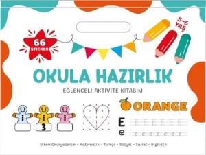 Okula Hazırlık Eğlenceli Aktivite Kitabım