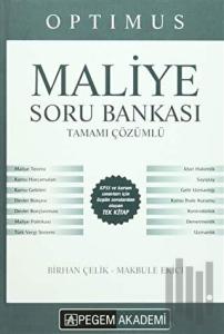 Optimus Maliye Soru Bankası Tamamı Çözümlü (Ciltli)