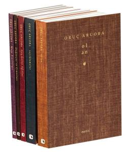 Oruç Aruoba Şiir Seti - 5 Kitap Takım - Hediyeli