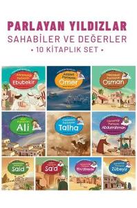 Parlayan Yıldızlar Sahabiler ve Değerler Seti - 10 Kitap Takım
