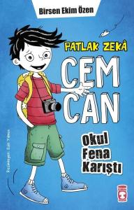 Patlak Zeka Cemcan - Okul Fena Karıştı (Ciltli)