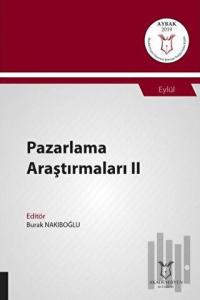 Pazarlama Araştırmaları II (AYBAK 2019 Eylül)