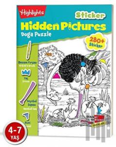 Sticker Hidden Pictures Doğa Puzzle (Tek Kitap)