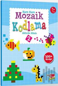 Sticker Okul Öncesi Kare Kare Mozaik Kodlama 2. Seviye