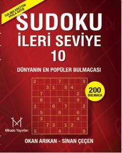 Sudoku İleri Seviye 10 Profesyoneller İçin