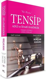 Tensip Adli ve İdari Hakimlik-Borçlar Hukuku-Tamamı Çözümlü Çıkmış Sorular