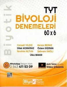 TYT Biyoloji 60x6 Deneme