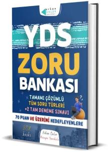 YDS Zoru Bankası - Tamamı Çözümlü Tüm Soru Türleri 2 Tam Deneme Sınavı (Ciltli)