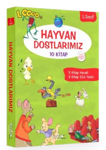 1. Sınıf Hayvan Dostlarımız Serisi - 10 Kitaplık Set | Kitap Ambarı